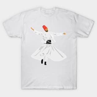 Sufi Dervish Whirling Art T-Shirt